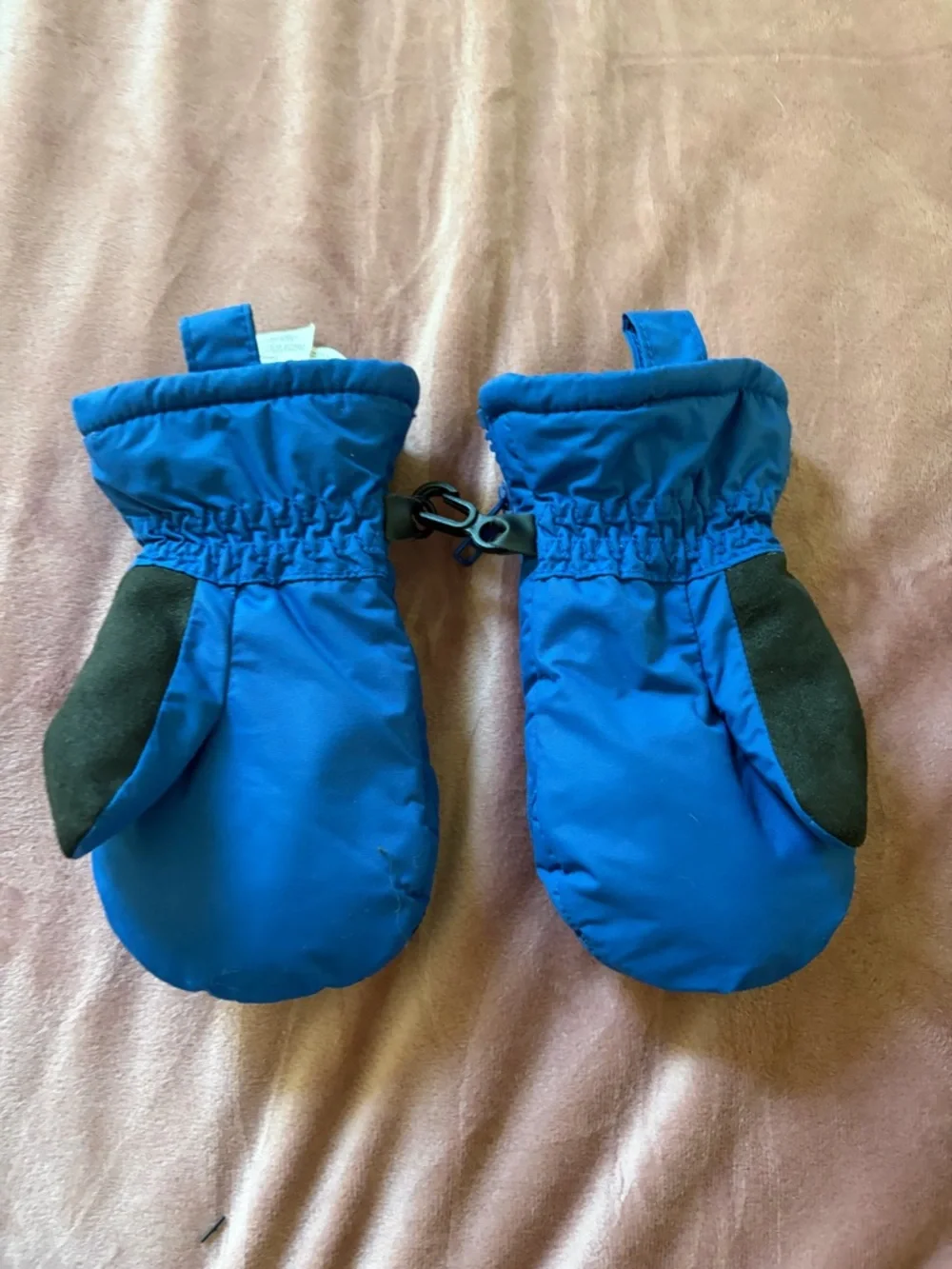 Columbia Bright Blue Kids' Winter Mittens